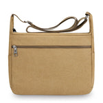 Men Canvas Shoulder Bags Casual Tote Travel Men's Crossbody Bag.
