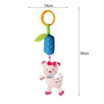 Baby Stroller, Hanging Bell, Plush, Baby color label