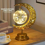 Ramadan LED Star Moon Round Ball Light Decorative Lamp