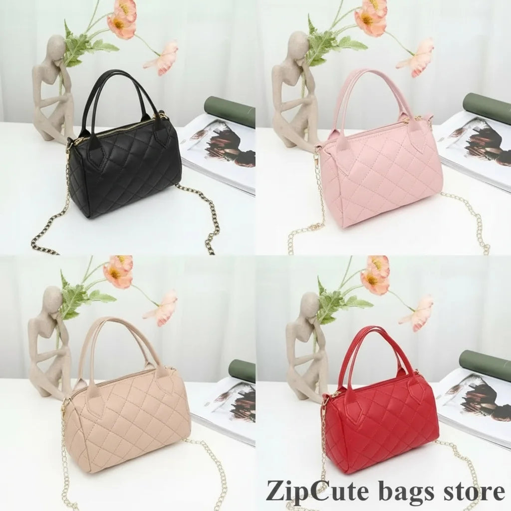 Crossbody Bags for Women Fashion Quilted Shoulder Purse.