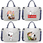 Snoopy Handbag Cartoon Children's Shoulder Bag Boys Girls.