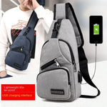 Fashion Casual Crossbody Bag Small Men's Shoulder Bag.