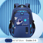 Kids Backpack Children School Bags for Boys Astronaut School Waterproof Primary Book Bag.
