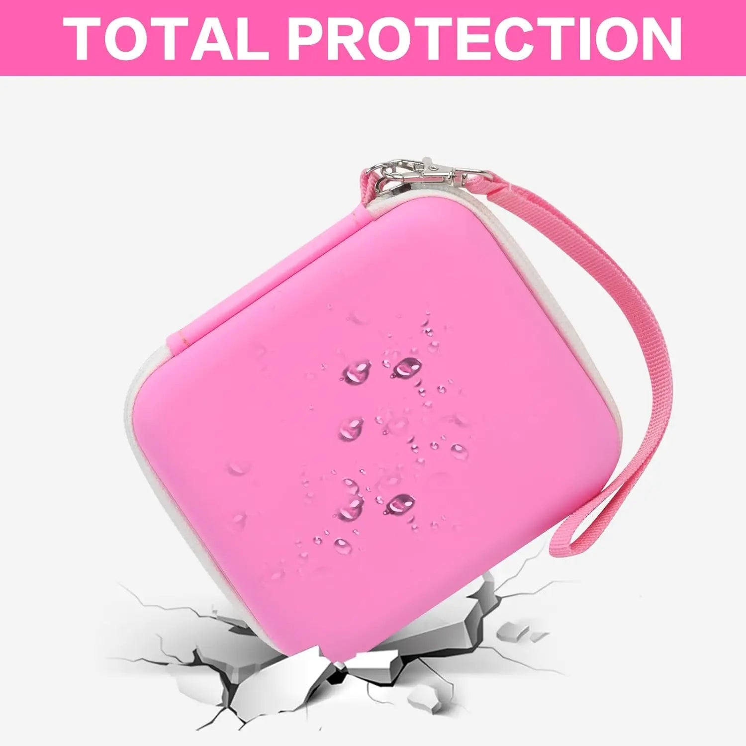 Kid Camera Case Compatible with Instant Camera Digital Video Cameras Storage Holder Bag for Girls (Only bag).
