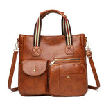 Women's Handbag Women's Shoulder, Fashion Purse Vintage Leather Bag.