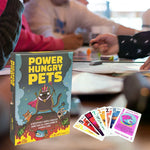 Power Hungry Pets Card Game Family Party Strategy Cards Games Board Game Cards Challenging Strategy Game