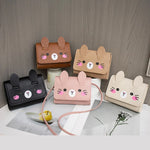 Children's Mini Handbags Hot Sale Princess Baby Girls PU Leather Small Shoulder Crossbody Bags Cute Kids Coin Purse Wallet