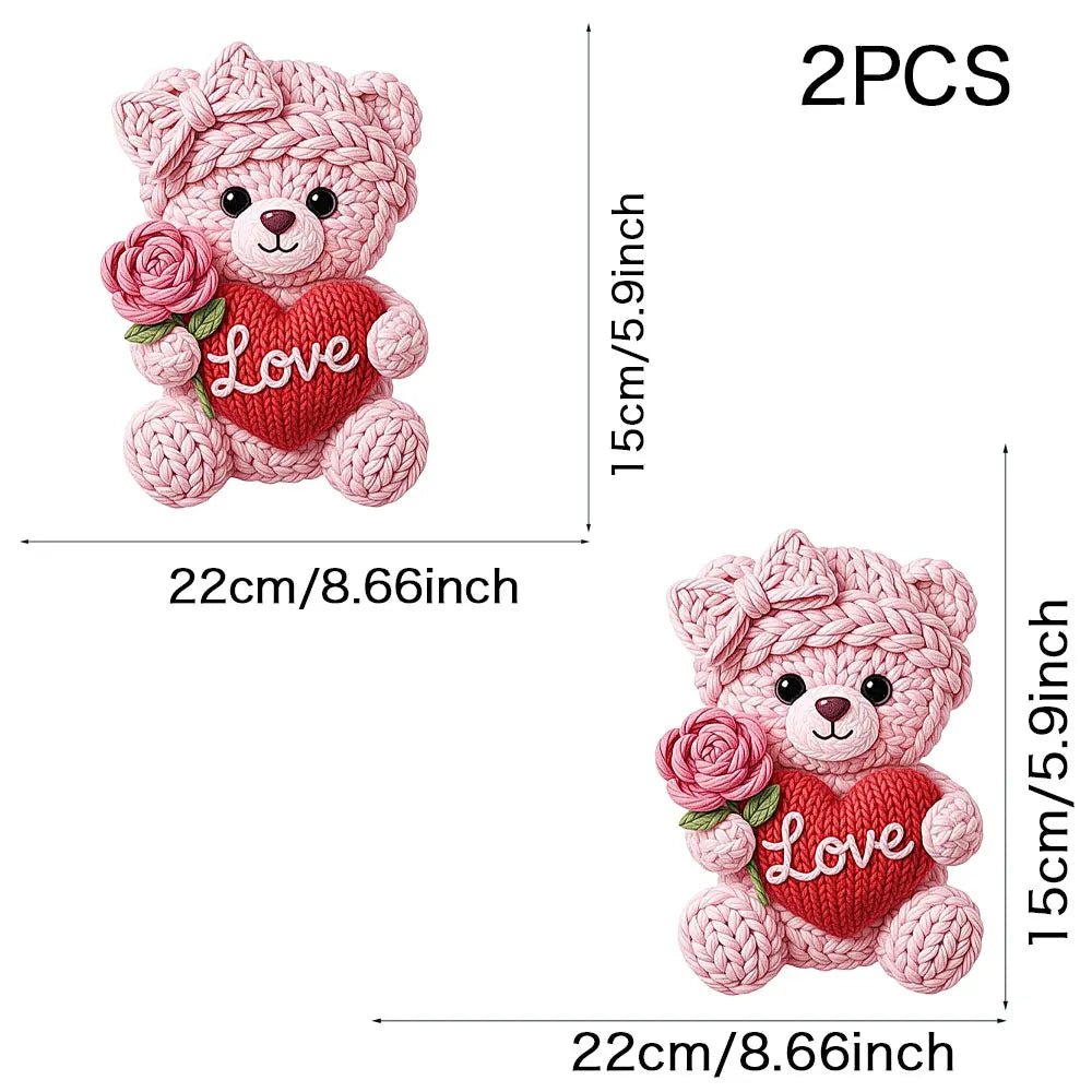 XOXO Valentine Bear Heat Transfer DIY Love Valentine's Day