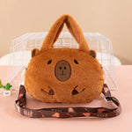Sweet Capybara Handbags For Girls Lovely Kids Crossbody Bag Children Gift Little Girl Small Purse.
