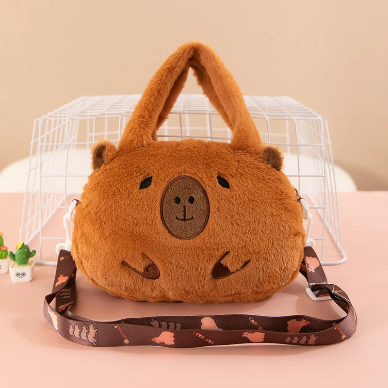 Sweet Capybara Handbags For Girls Lovely Kids Crossbody Bag Children Gift Little Girl Small Purse.