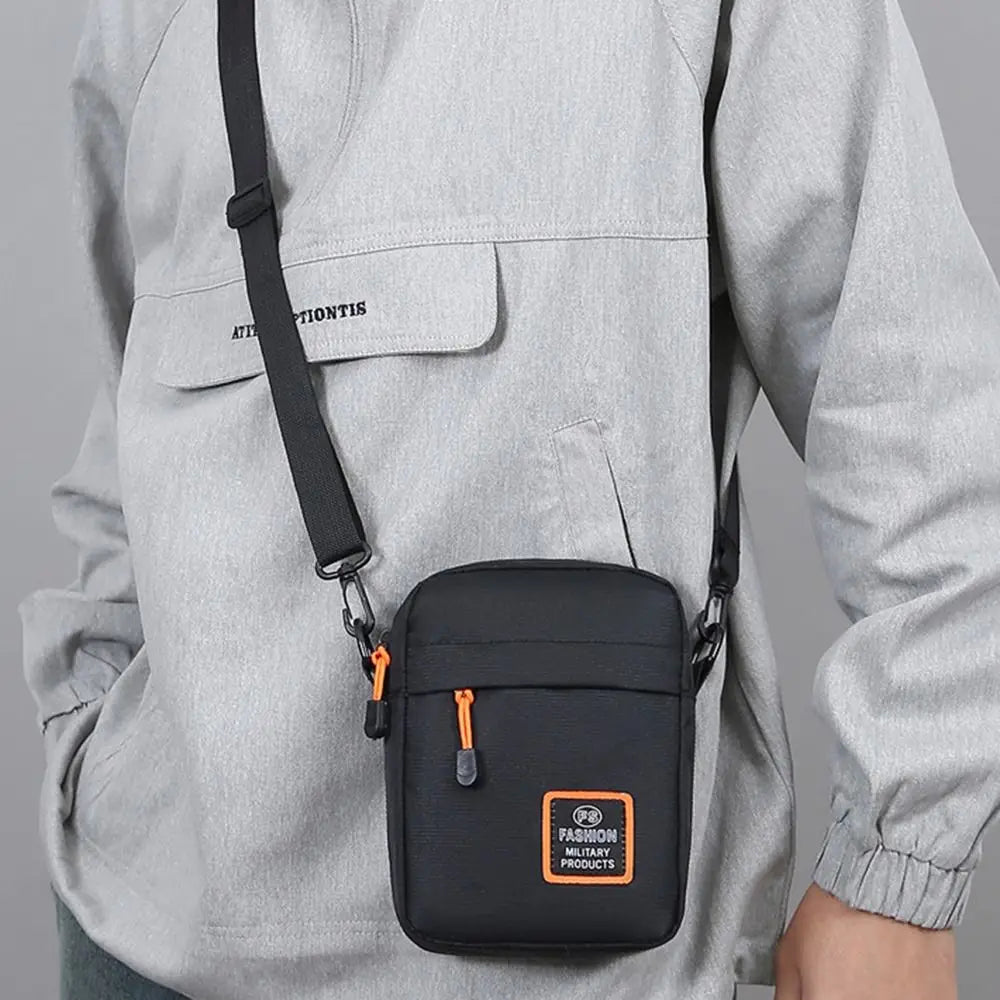 Men's Business Shoulder Bag Casual Man's Messenger Durable Waterproof Oxford Cloth Bag.