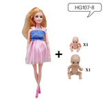 Handmade 11.5Inches Pregnant Doll Mom