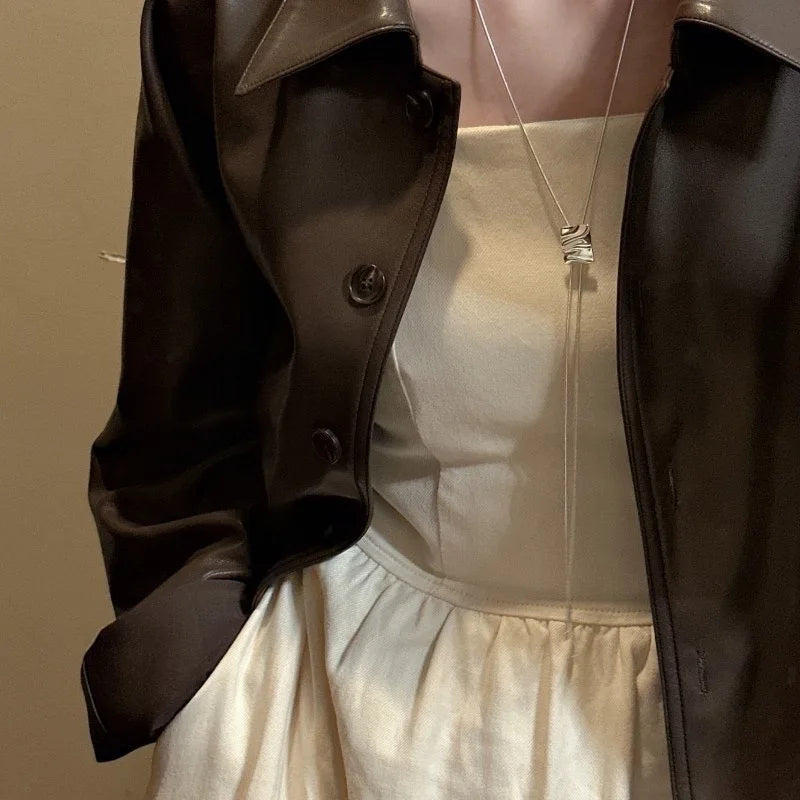 925 Sterling Silver Necklace For Women Adjustable Tassel Adjustable Necklace O-Chain Choker Birthday Gift Chocker