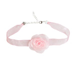 Fashion Necklace for Women Lace Heart Bell Camellia Flower Velvet Clavicle Butterfly Sexy Choker Jewelry