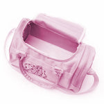 Kids Dance Bag for Girls Ballerina Bag Pink Lace Duffel for Ballet Class Crossbody Name Embroidery Ballet Handbag.