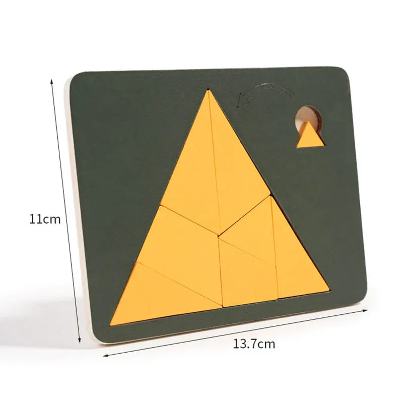 Kids Logical Thinking Training Wooden Puzzles