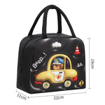 Kids Lunch Bag For School Portable Thermal Bag Children Cartoon Insulated Lunch Bag.