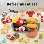 Children's kitchen food, toy sets
