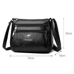 Women's Bag Middle-aged Mother's Fashion Multi-layer Bag