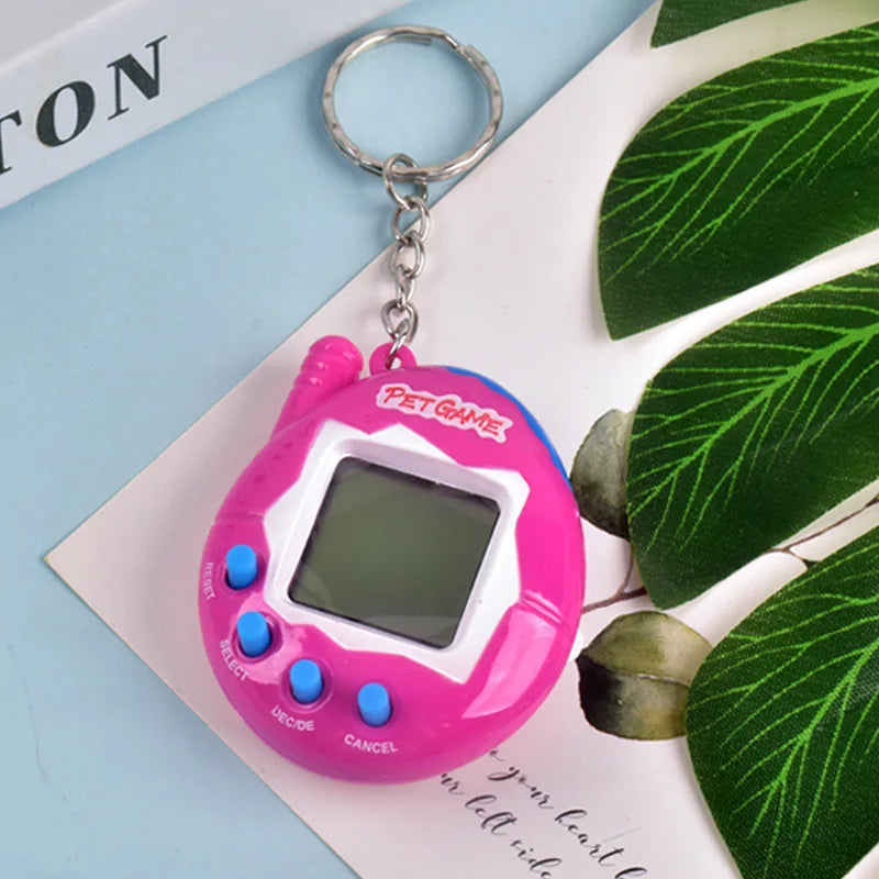 Transparent Electronic Pets Nostalgic 168 Pets In One Virtual Cyber Digital Nostalgic Funny Toys Pixel Funny Play