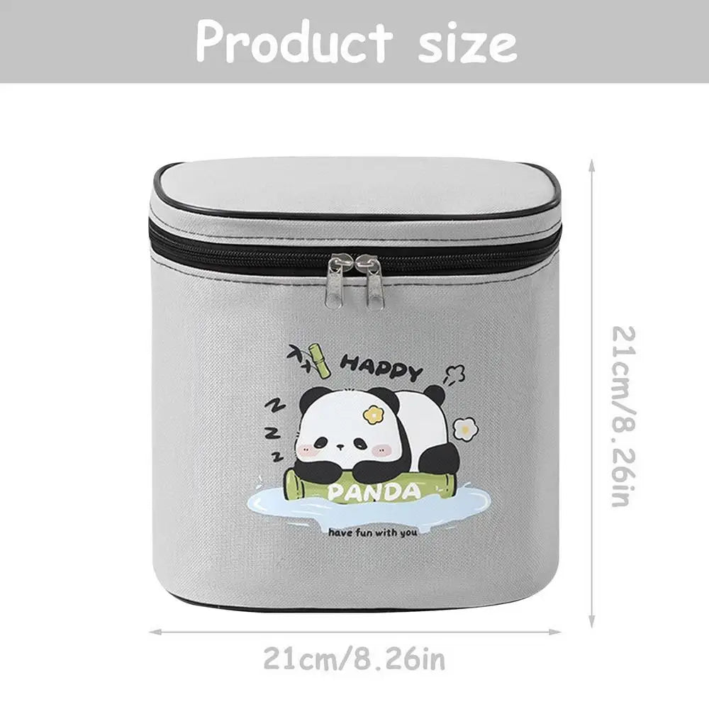 Kids Bike Bag For Handlebars Bike Handlebar Front Bag Quick-Release Multi-Pocket Reflective Pouch.