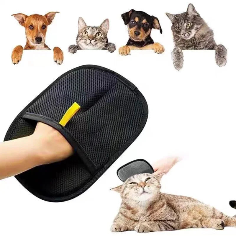 Pet Hair Cleaning And Collection Gloves Double-sided Multi-functional Beauty Glove Tool