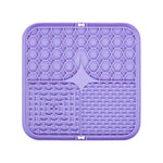 Pet Lick Silicone Mat Dogs Pet Slow Food Plate for Dog Bathing Distraction Silicone Dog Sucker Food Training Dog Feeder Supplies