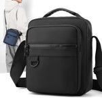Messenger Sling Bags for Men Casual Oxford Small Zipper Crossbody Pouch.