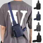 New Handbags Design Men's Chest Bag Casual Travel Waist Men Bag.