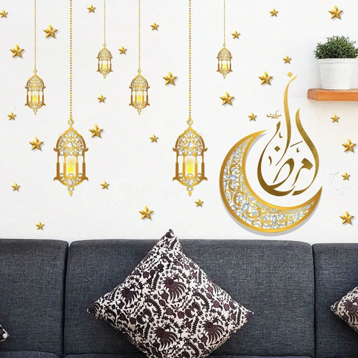 EID Ramadan Middle Eastern Festival Star Lantern