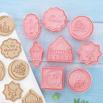 Eid Mubarak Biscuit Mold Cookie Cutters DIY Baking Tools Ramadan Decoration for Home Al Adha 2026 Islamic Muslim Party Decor