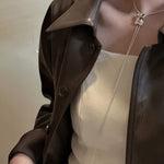 925 Sterling Silver Necklace For Women Adjustable Tassel Adjustable Necklace O-Chain Choker Birthday Gift Chocker