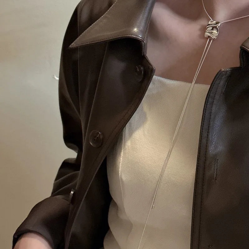 925 Sterling Silver Necklace For Women Adjustable Tassel Adjustable Necklace O-Chain Choker Birthday Gift Chocker