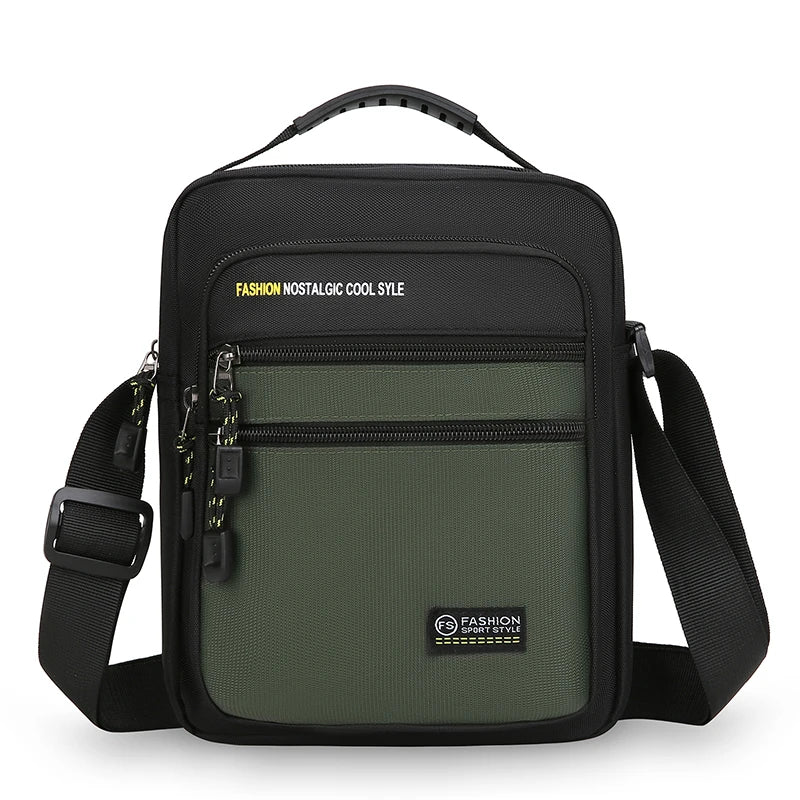 Men Crossbody Bag Single Shoulder Bags Big Capacity Storage Bag.