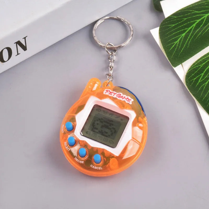 Transparent Electronic Pets Nostalgic 168 Pets In One Virtual Cyber Digital Nostalgic Funny Toys Pixel Funny Play