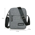 Simple Mini Crossbody Handbags Bag Men's Nylon Shoulder Side Bag for Men.