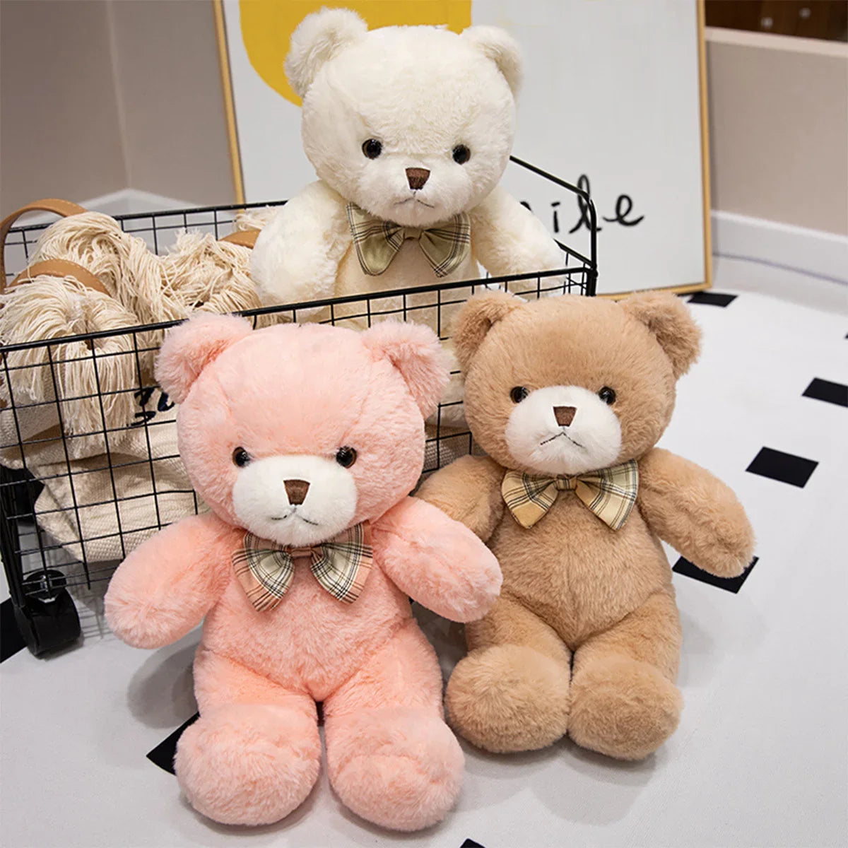 Cute Teddy Bears Stuffed Plush Toys