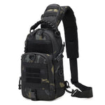 Men's Camping Chest Bag Tactical Sports Shoulder Outdoor Fanny Pack.