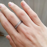 Rings For Women Engagement Wedding Promise Fashion Jewellry Simple Rose Gold Color Zirconia Jewelry