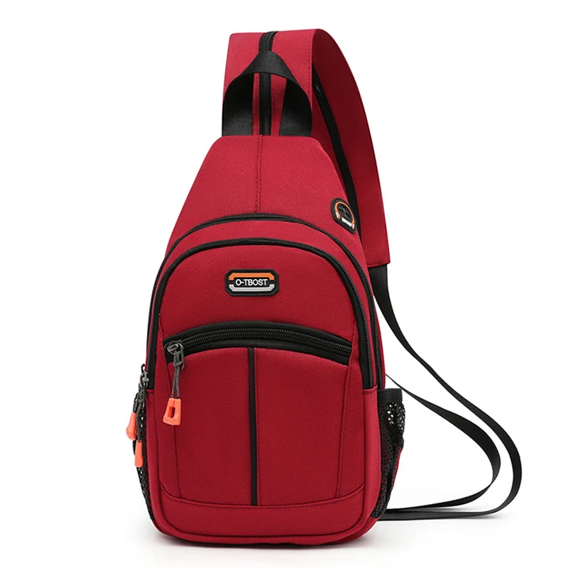 Chest Bag For Men and Women With Two Shoulder Backpack.