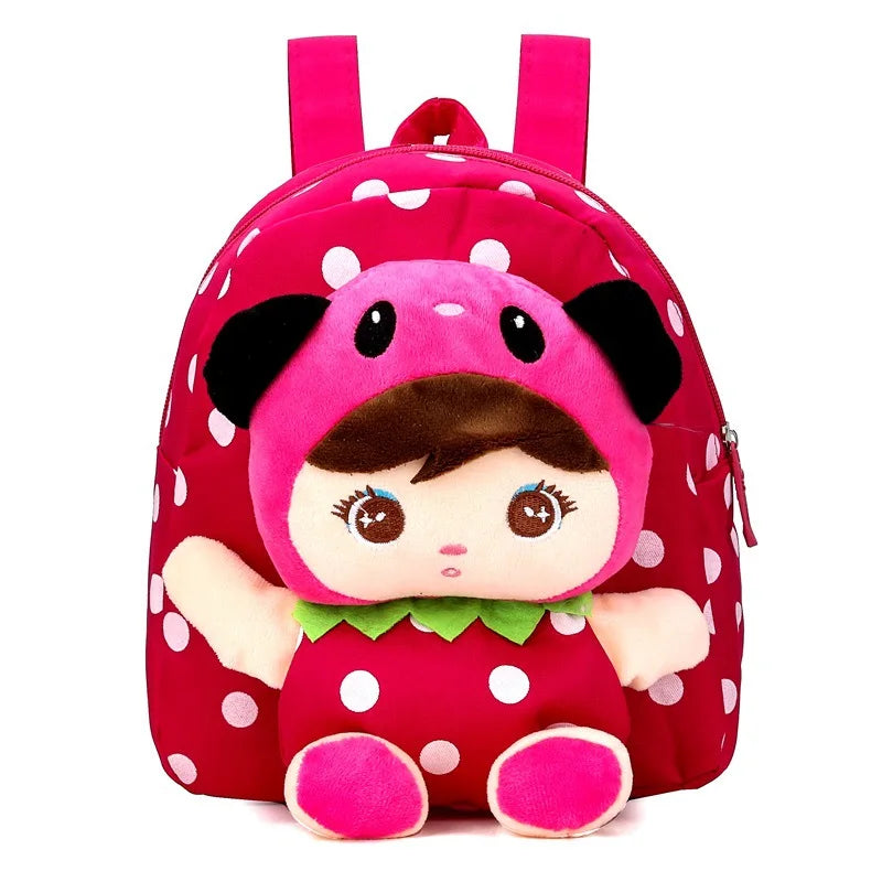 Children Cartoon Plush Toddler School bag Backpack Children Backpacks Kindergarten School bag
