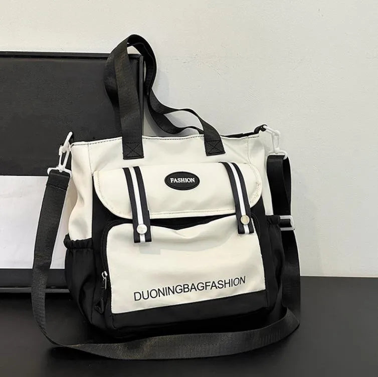 Women's Tote Bag, Large Capacity Daily Handbag, Travel Bucket Shoulder Bag.