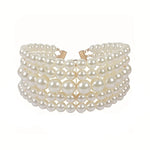 Pearl Beaded Necklace for Women Multilayer Choker Trend Chain Collares On The Neck Chokers Female Party Accessories
