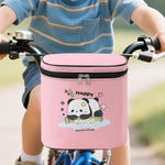 Kids Bike Bag For Handlebars Bike Handlebar Front Bag Quick-Release Multi-Pocket Reflective Pouch.