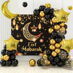 Eid Mubarak Backdrops Balloon Set Ramadan Kareem Arch Garland 2026 Background Garland Baloon Muslim Islamic Festival Party Decor