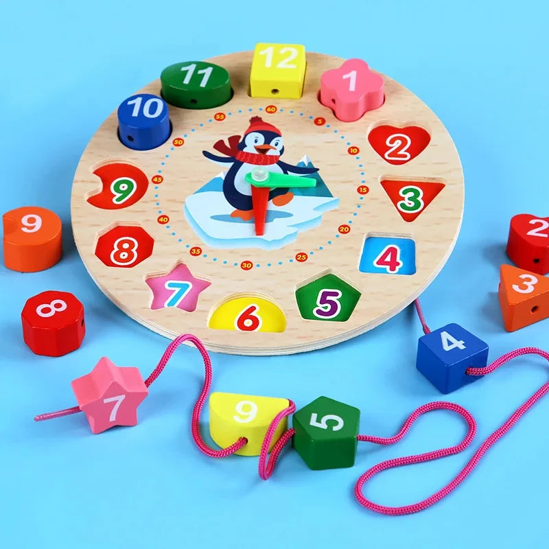Montessori Wooden Toys for Babies Boy& Girl
