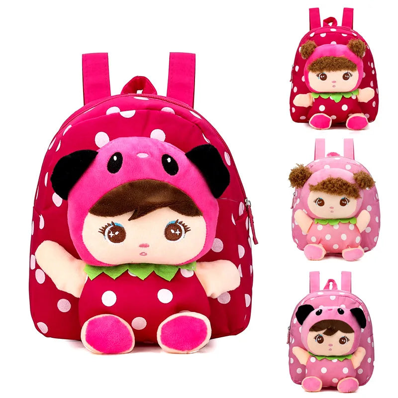 Children Cartoon Plush Toddler School bag Backpack Children Backpacks Kindergarten School bag