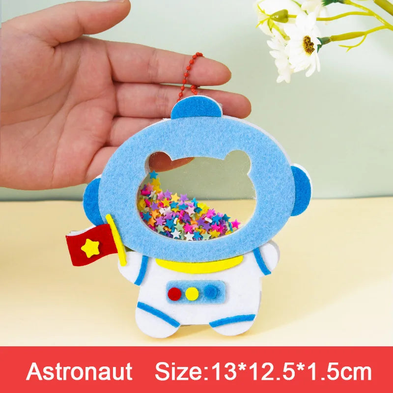 Animal Shake Pendant Art Craft Kits for Kids