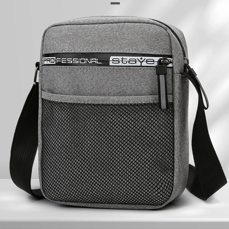 Men's Waterproof  Messenger Bag Crossbody Shoulder Bags Fashion Oxford Casual Handbags For Work Business Satchel Purse Handbag