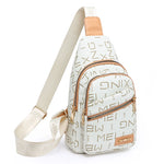 Women Bag new fashion Chest Bags for Women Ladies Sling Pack Chest Pack PU Leather Crossbody Bag.